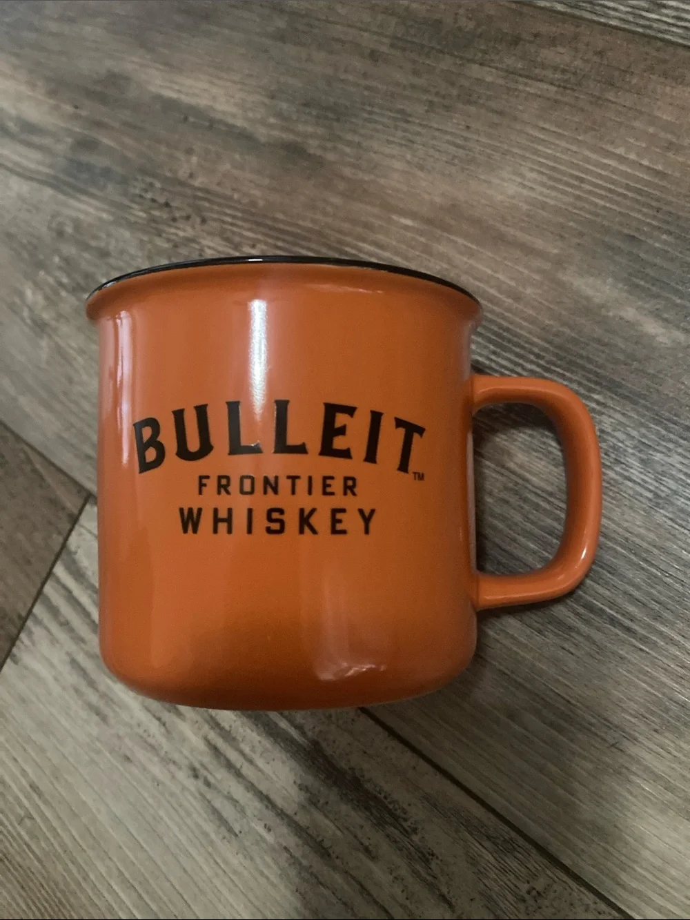 Bulleit Frontier Whisky Orange Coffer Mug